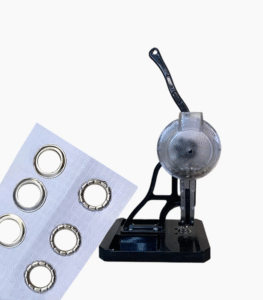 Presse à œillets semi-automatique pour pose