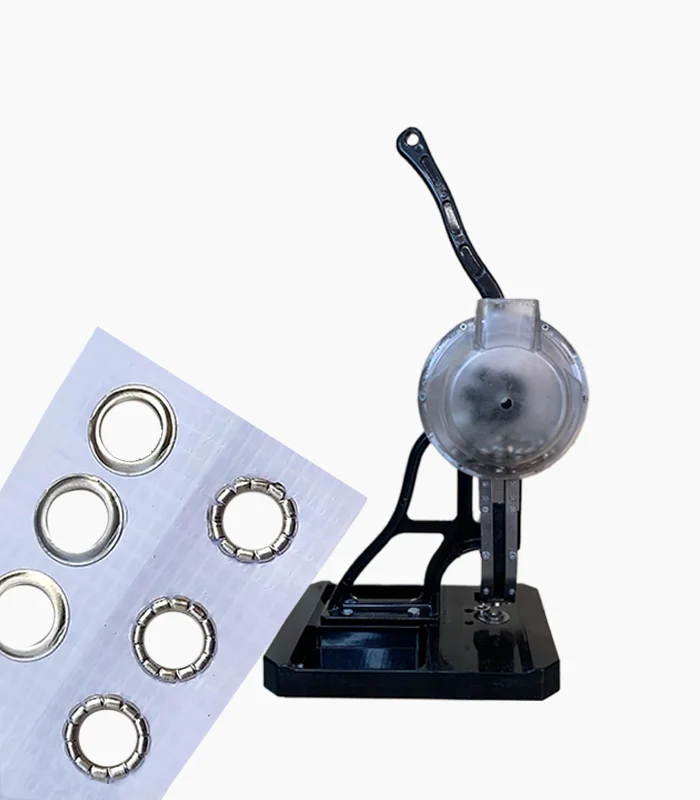 Presse à œillets semi-automatique pour pose