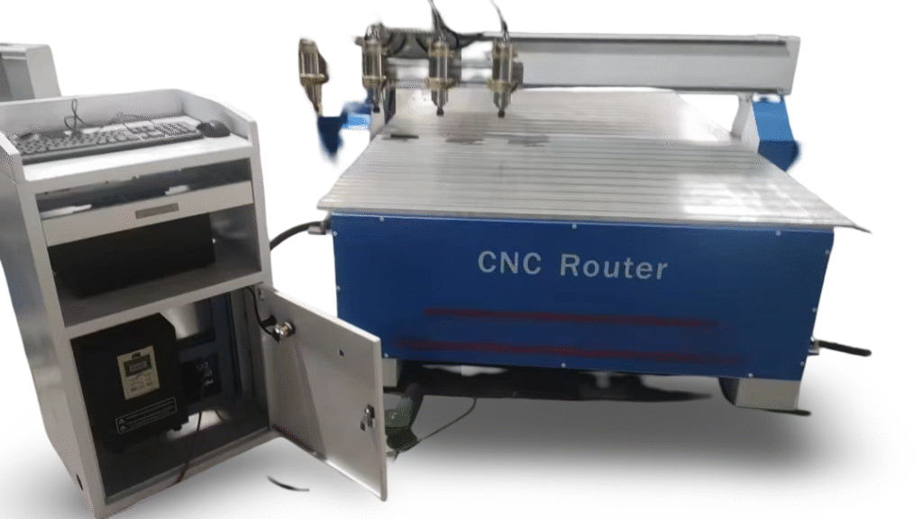 CNC Routeur 1,5 x 3m – 4 Têtes 2,2 KW