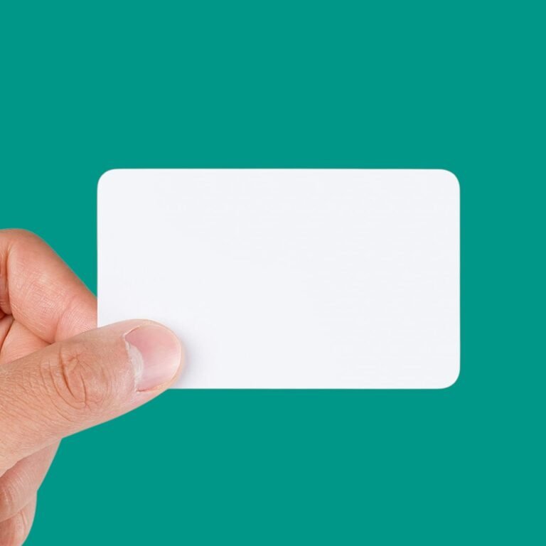 Carte PVC jet d&rsquo;encre