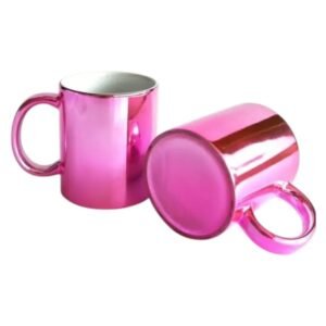 Mug rose miroir de sublimation