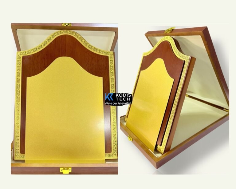 Plaque d&rsquo;Honneur en Forme de Blason avec Coffret de Présentation